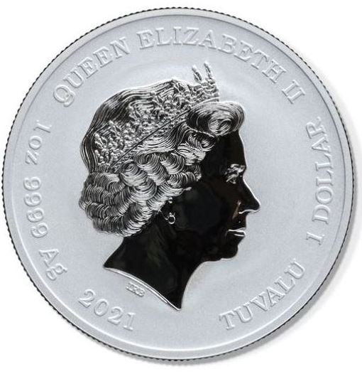 Tuvalu Hades 2021 Silber | Auflage 13.500