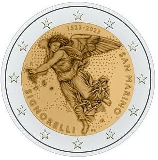 San Marino 2€ 2023 - 500. Todestag Signorelli