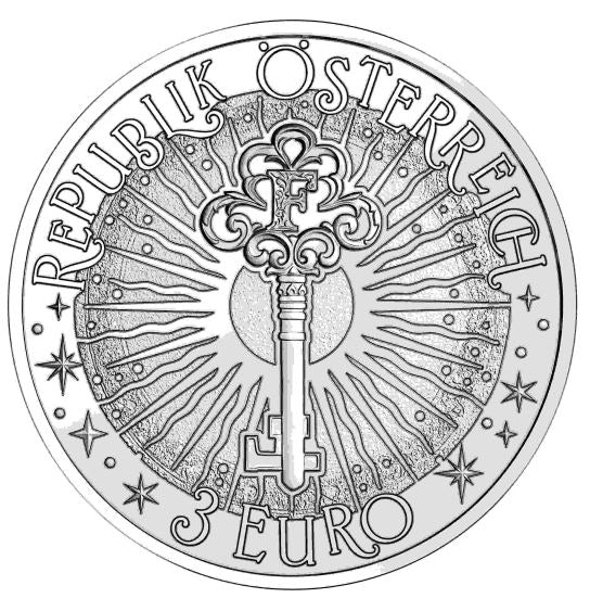 3 Euro Die Elfe 2026 Österreich UV Münze