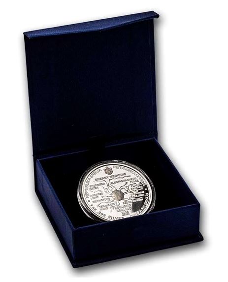 Serbien Tesla Energy Medicine 2026 Silbermünze Proof 1 oz