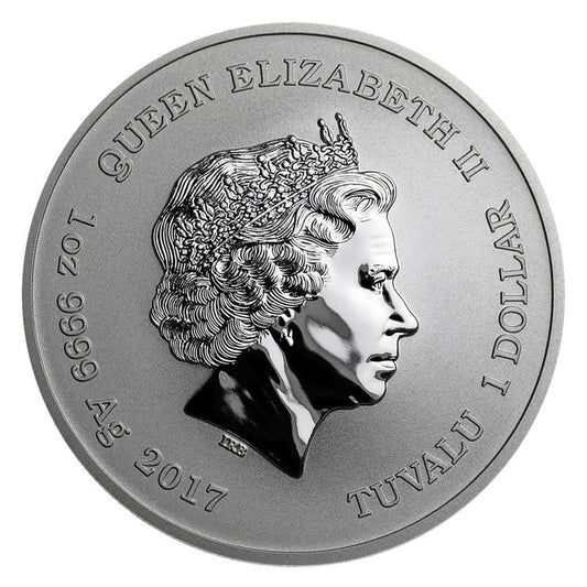 Tuvalu 2017 – 1 oz Silbermünze Spiderman™ Marvel-Serie, Perth Mint