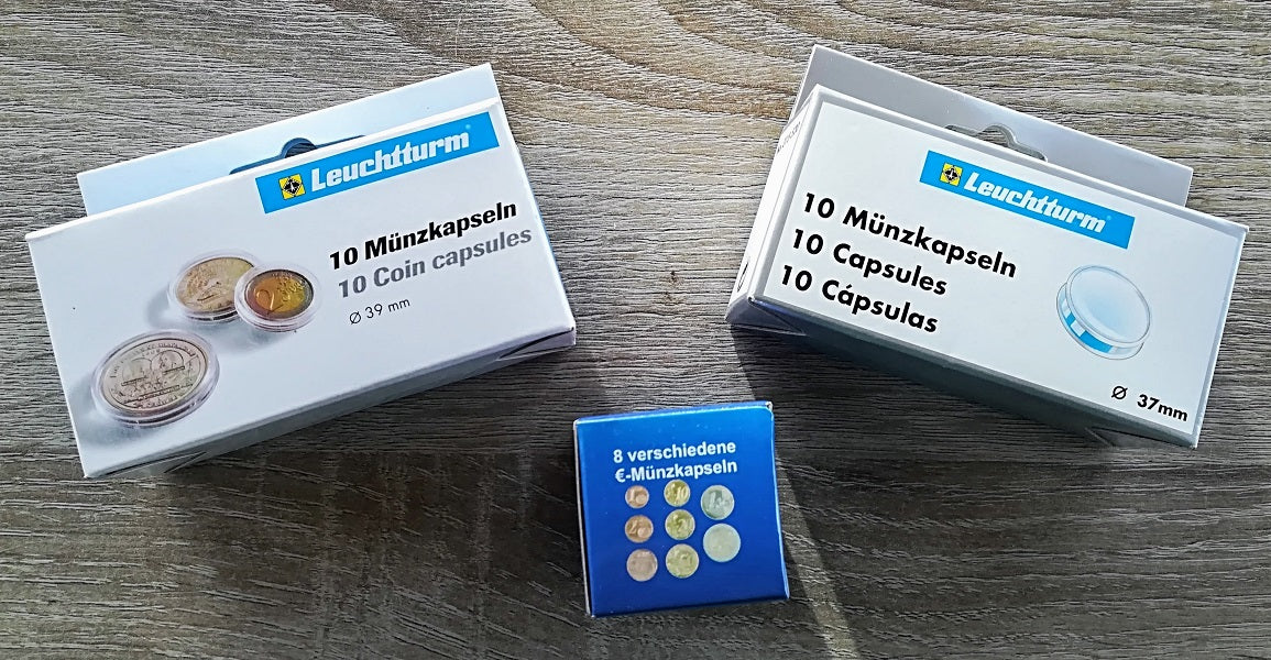 Münzen Kapseln 31 mm - Edelmetalle Koitz GnbR