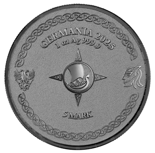 Germania - Ragnarök Loki 1 oz Black Silver BU 2025