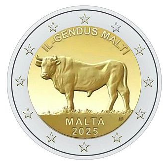 Malta 2€ 2025 - Ochse CC