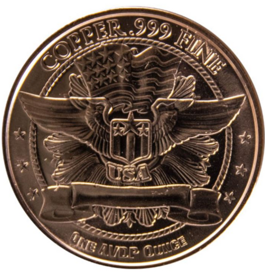 1oz Kupfer #09 USA Fire & Rescue