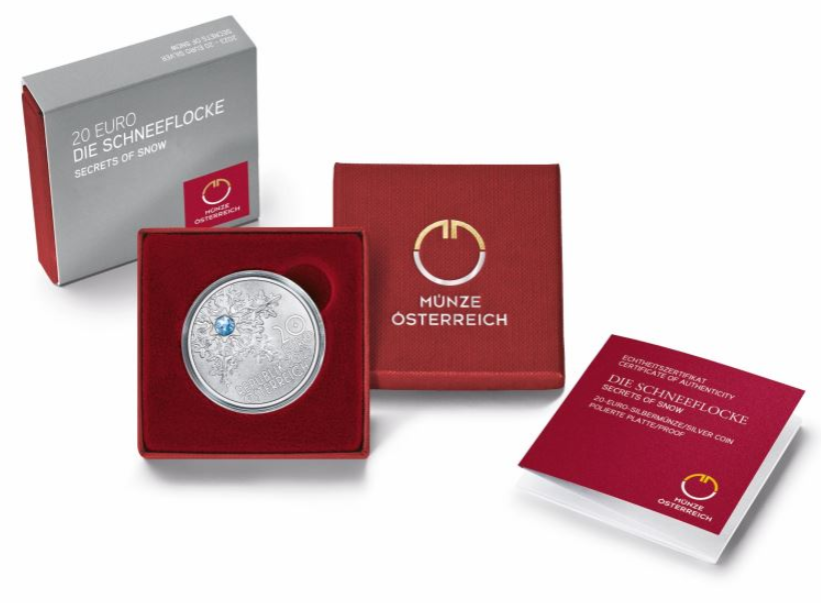 Österreich 20€ PP - Die Schneeflocke 2023 PP