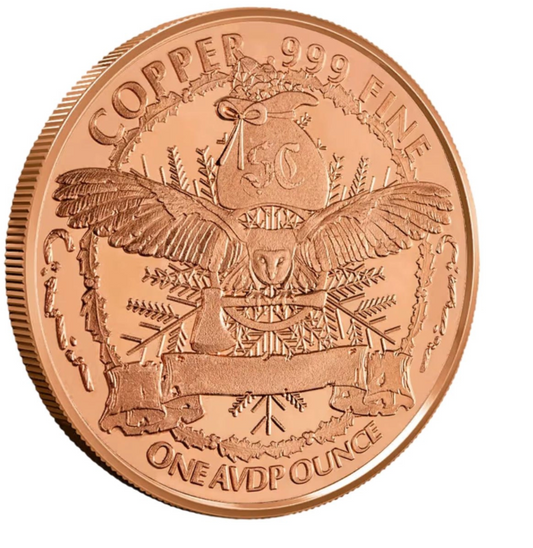 Christmas Tree Christmas is Cancelled 1 oz Kupfermedaille
