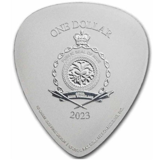 Niue - 50 Jahre Aerosmith Guitar Pick 2023