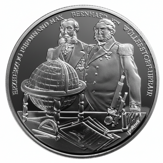 Österreich 20 Euro 2004 SMS Novara Silber PP Münze Österreich