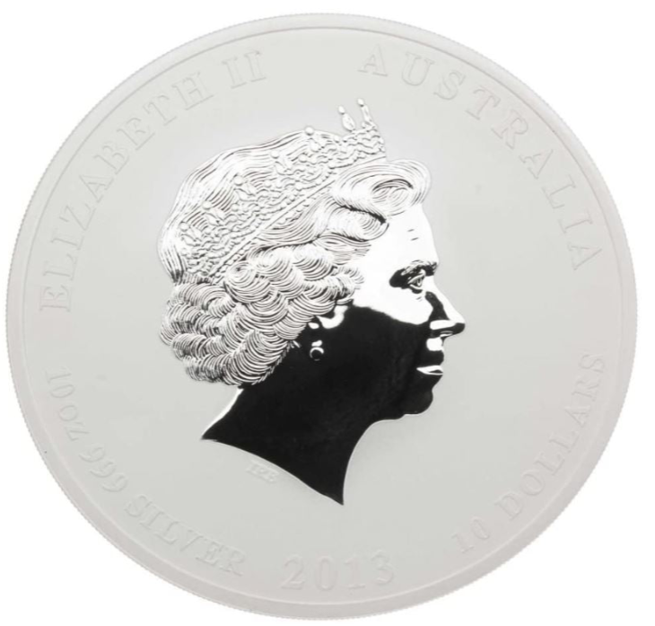 Australien 2oz - Lunar II Schlange 2013