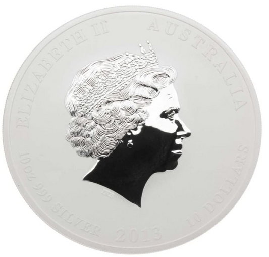 Australien 2oz - Lunar II Schlange 2013