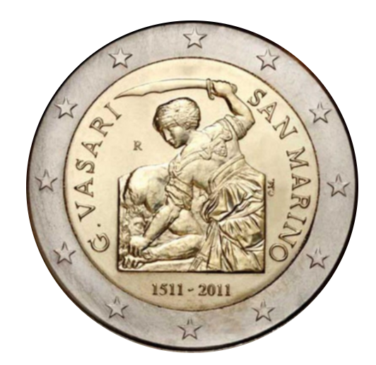 San Marino 2€ 2011 - Giorgio Vasari im Folder