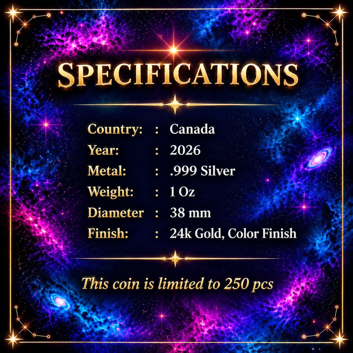 Kanada - Maple Leaf Galactic Bee 2026