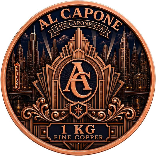 1kg Kupfer Italien - Al Capone – The Fall of Scarface 2026