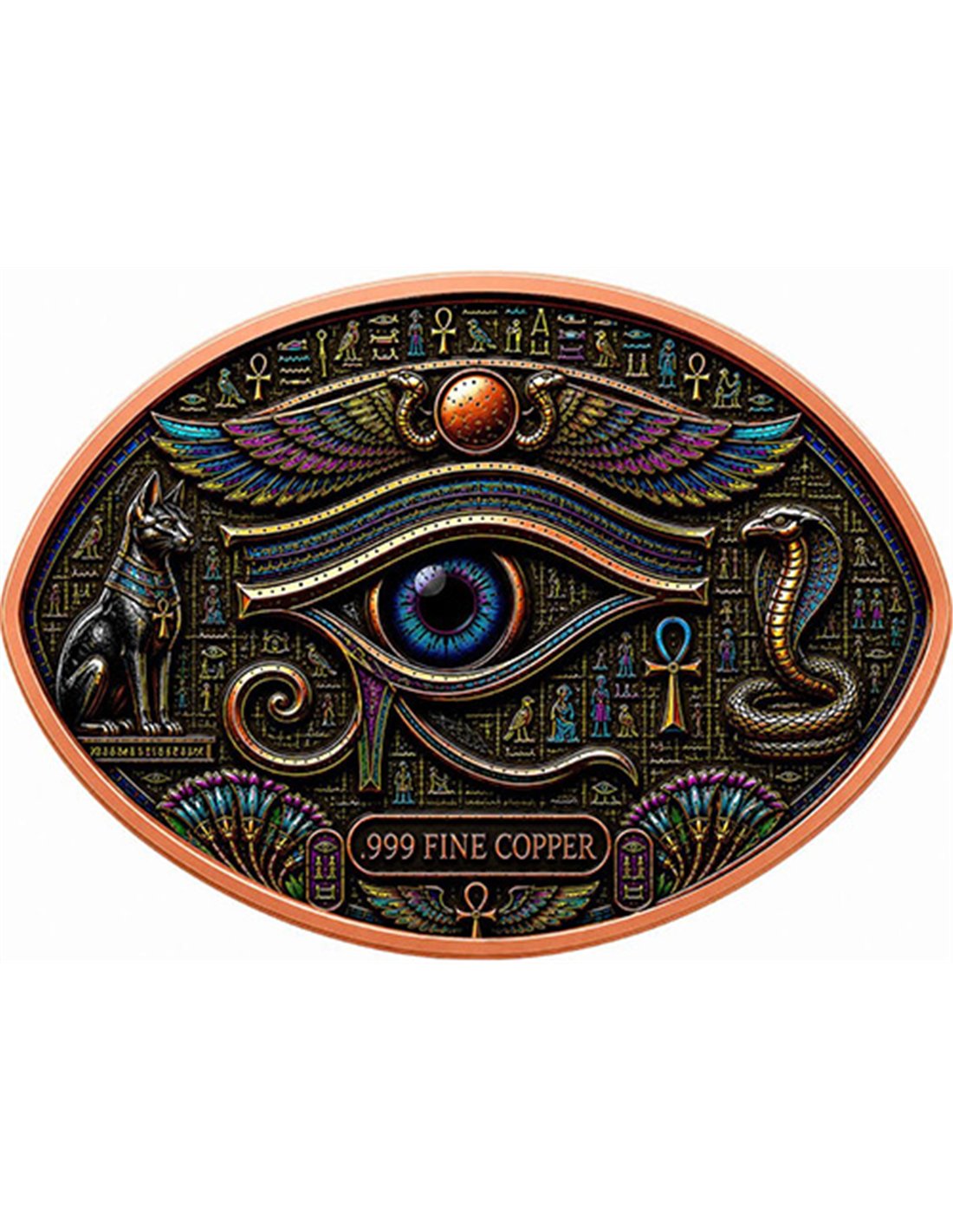 3oz Kupfer - AUGE DES RA & HORUS 2026