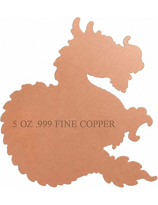 5oz Kupfer CHINESE RED DRAGON