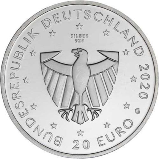 Deutschland - 20 Euro 2020 900 Jahre Freiburg