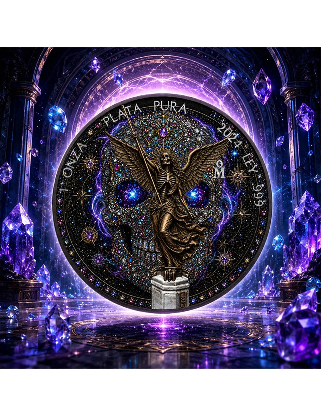 Mexiko - DIAMOND LIBERTAD AURA SKULL 2024
