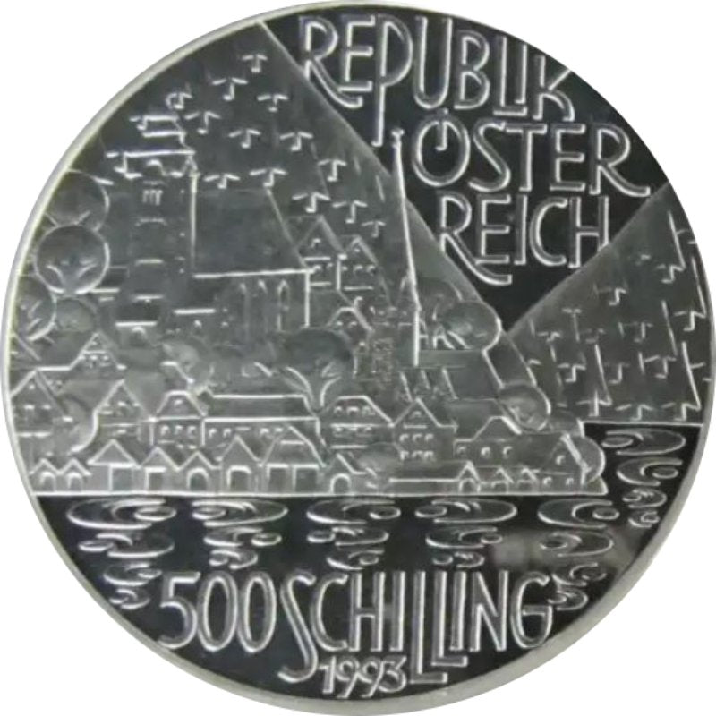 Österreich - 500 Schilling Seenregion 1993 PP