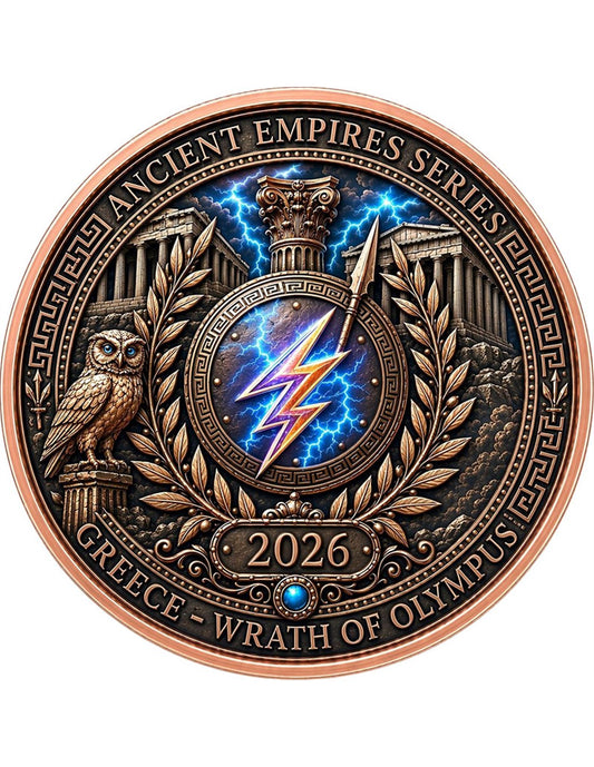 1oz Kupfer Italien - GREECE Ancient Empires 2026