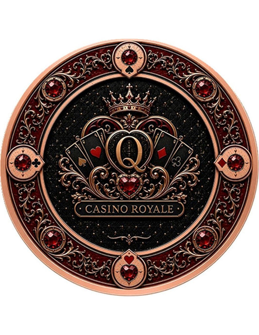 1oz Kupfer - HERZKÖNIGIN Casino Royale 2026