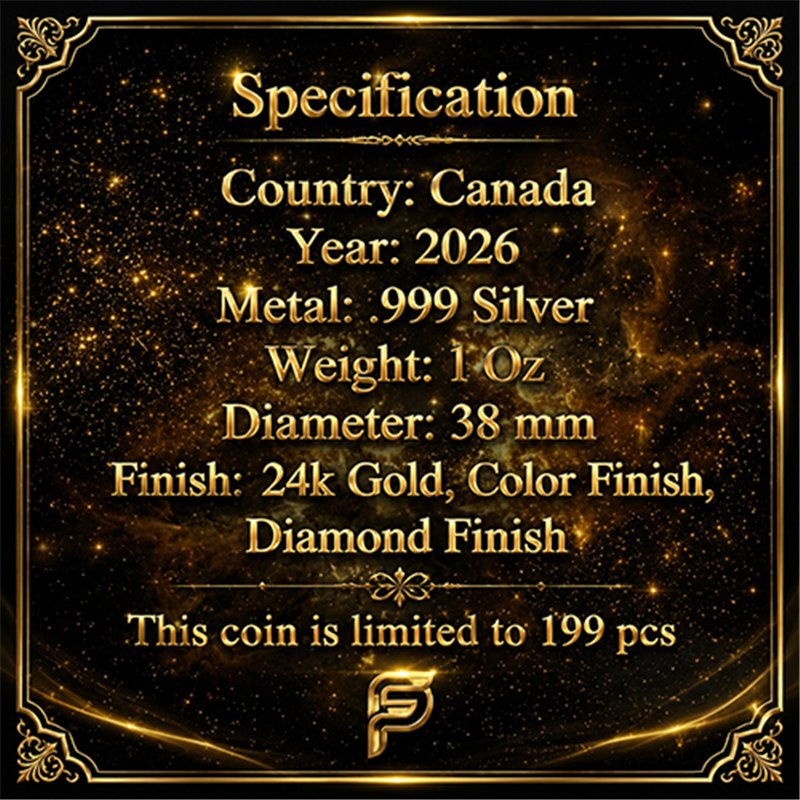Kanada - Maple Leaf Himmlischer Golddrache 2026
