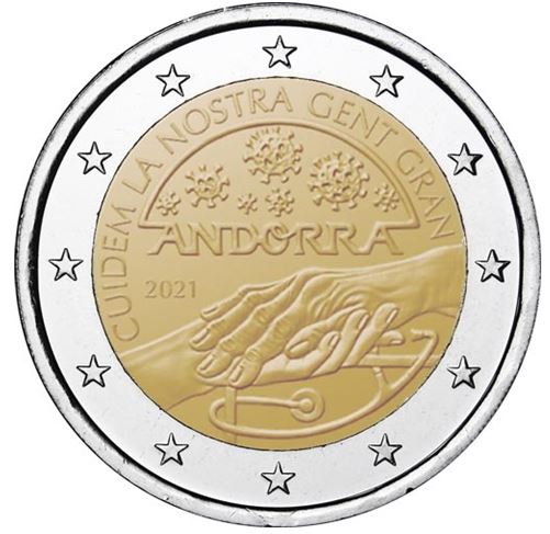 Andorra 2€ 2021 - Senioren 2021 - Edelmetalle Koitz GnbR