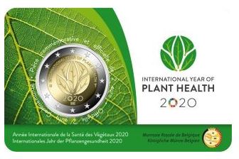 Belgien 2€ 2020 - Pflanzengesundheit Fra. CC - Edelmetalle Koitz GnbR