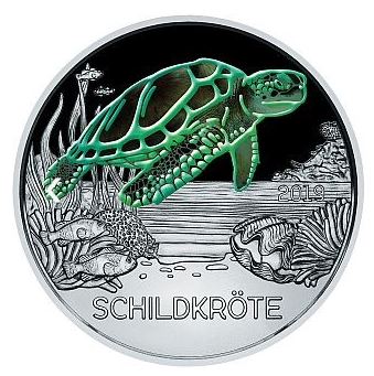 Tiertaler Schildkröte 2019 - Edelmetalle Koitz GnbR