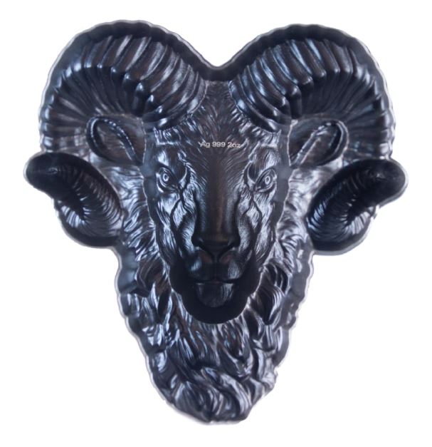Südkorea - 2oz Bighorn RAM 2024 - Edelmetalle Koitz GnbR
