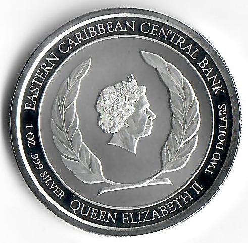 Antigua und Barbuda - Wappen 2022 - Edelmetalle Koitz GnbR