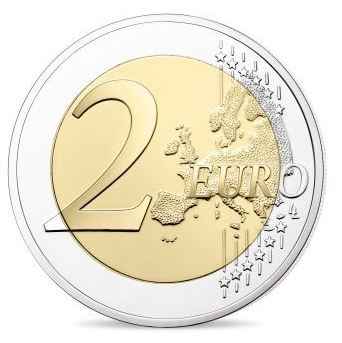 Lettland 2€ 2015 - Storch