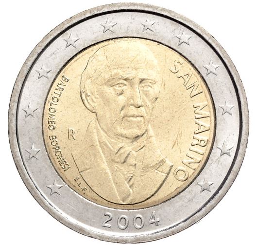 San Marino 2€ 2004 - Borghesi - Edelmetalle Koitz GnbR