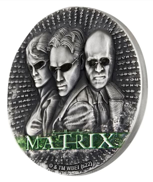 Niue - 2oz Matrix 2022 antik high relief - Edelmetalle Koitz GnbR