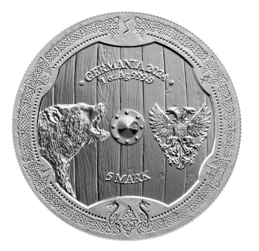 Germania - Walküren Solveig 2024 ohne Zertifikat - Edelmetalle Koitz GnbR