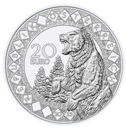 Österreich - Augen der Kontinente Bär 2023 - Edelmetalle Koitz GnbR