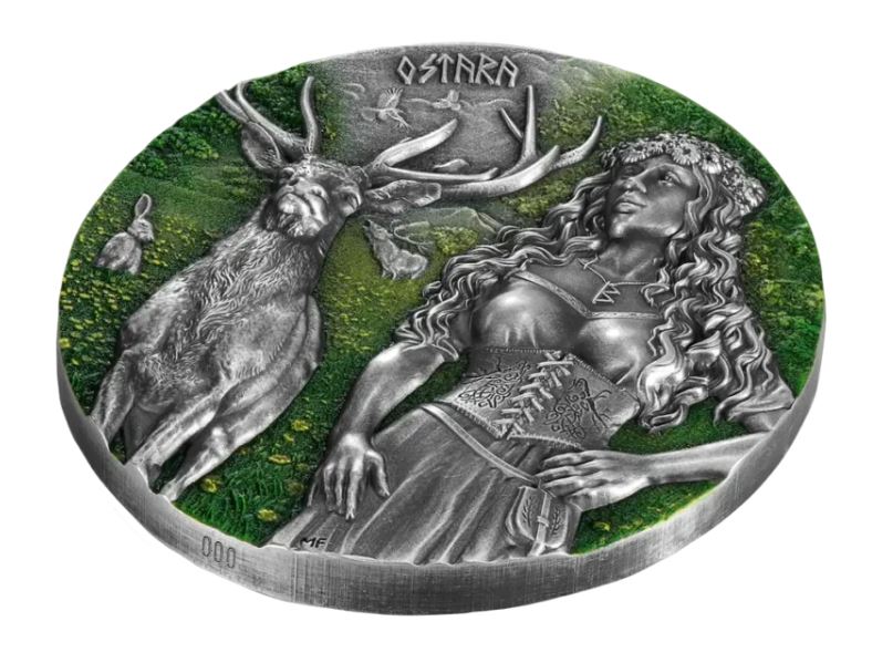 Germania - 2oz Walküren Ostara 2023 - Edelmetalle Koitz GnbR