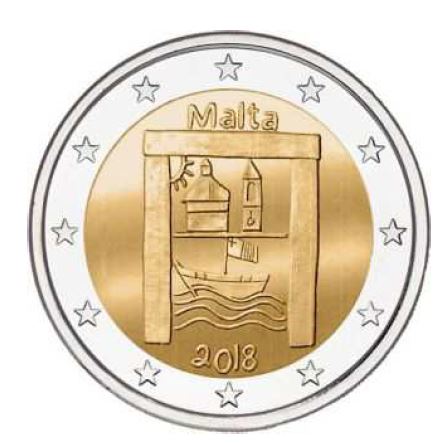 Malta 2€ 2018 - Kulturelles Erbe - Edelmetalle Koitz GnbR