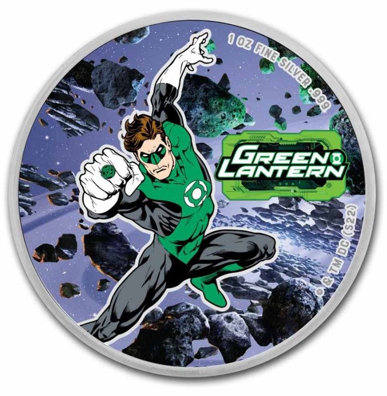 Samoa - DC Comics Green Lantern 2023 Color - Edelmetalle Koitz GnbR