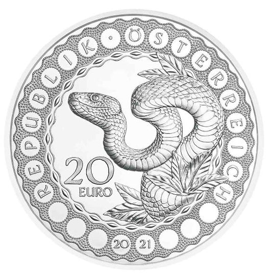 Österreich - Augen der Kontinente Schlange 2021 - Edelmetalle Koitz GnbR