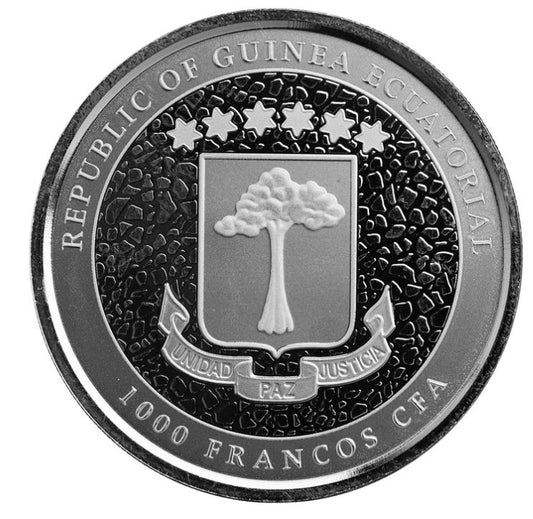 Äquatorialguinea - Giraffe 2022 - Edelmetalle Koitz GnbR