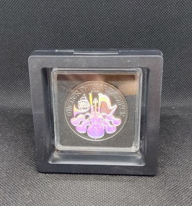 Schweberahmen Acryl schwarz 70x70mm - Edelmetalle Koitz GnbR