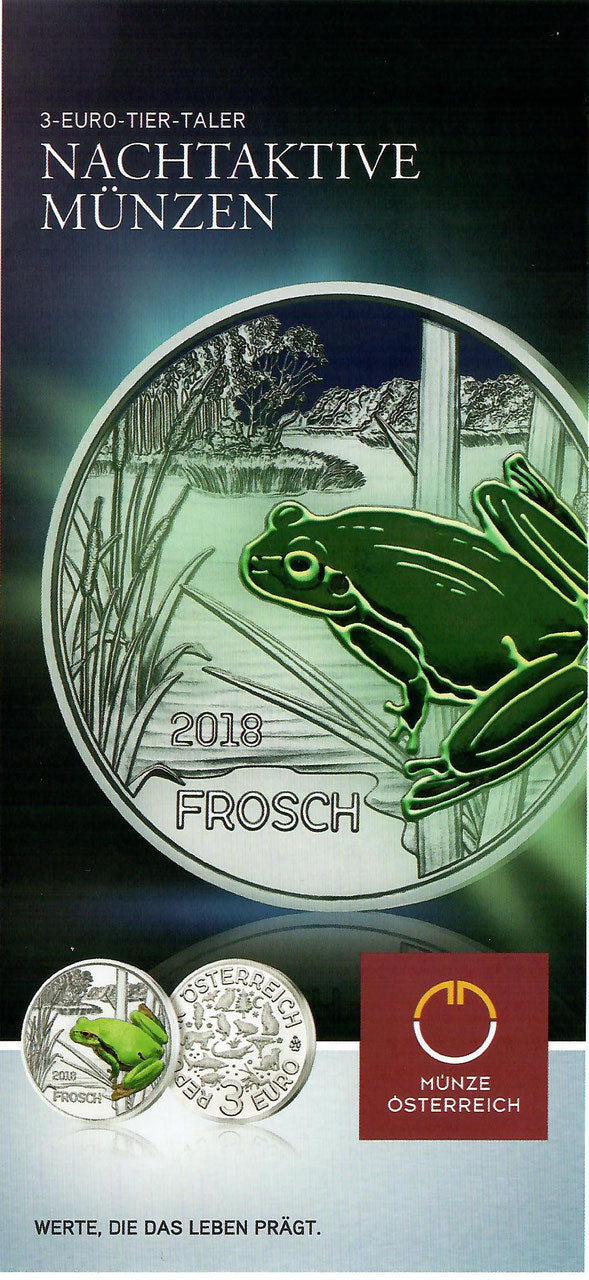 Tiertaler Frosch 2018 Folder - Edelmetalle Koitz GnbR