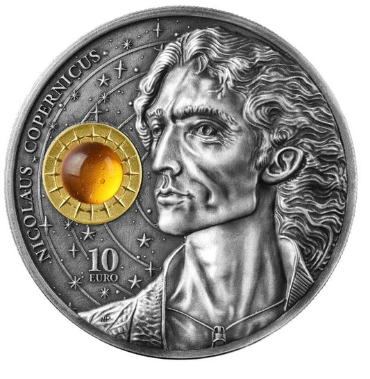 Malta - 2oz Nikolaus Kopernikus 2023 - Edelmetalle Koitz GnbR