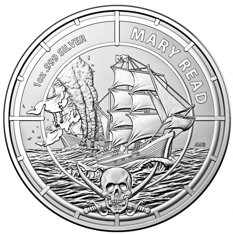 Solomon Islands - Pirates Mary Read 2022 - Edelmetalle Koitz GnbR