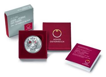Österreich - Augen der Kontinente Tiger 2022 - Edelmetalle Koitz GnbR