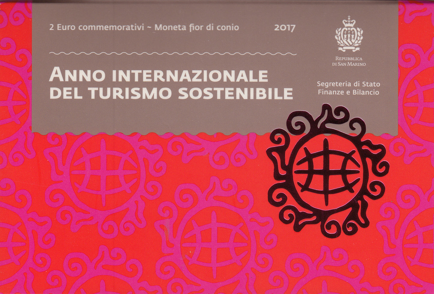 San Marino 2€ 2017 - Tourismus - Edelmetalle Koitz GnbR