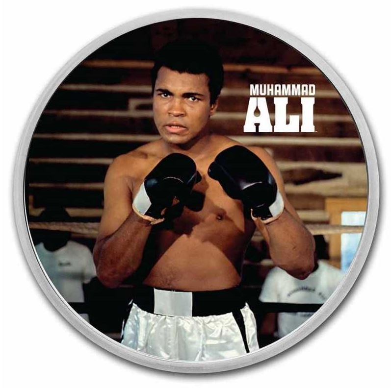Niue - GOAT Muhammad Ali 2023 Color - Edelmetalle Koitz GnbR