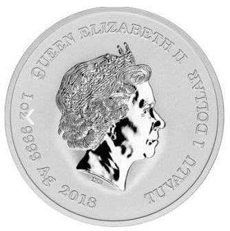 Tuvalu - Marvel Helden Iron Man 2018 - Edelmetalle Koitz GnbR