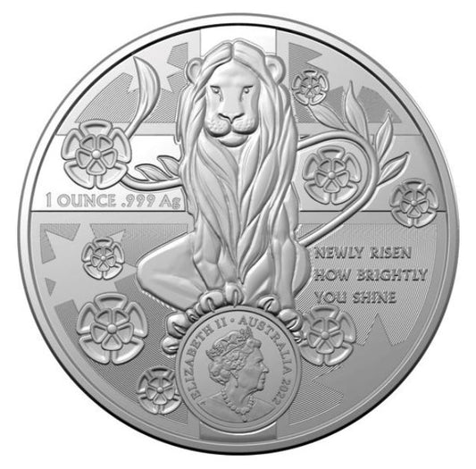 Australien - Coat of Arms Wales 2022 - Edelmetalle Koitz GnbR